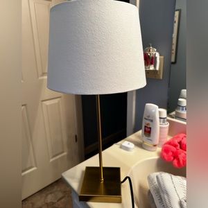 world market gold lamp